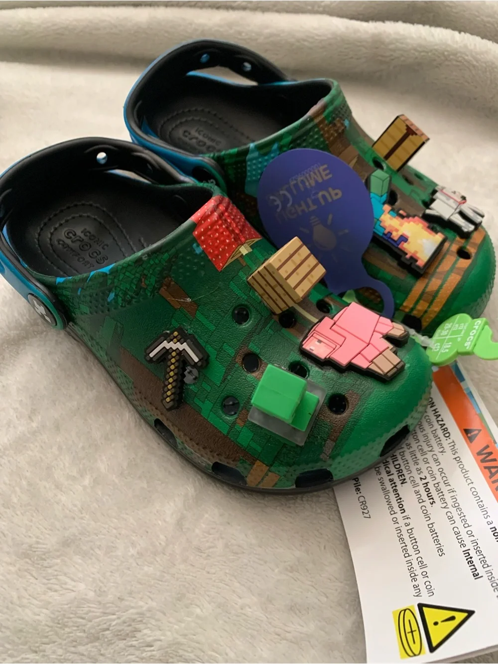 NWT - Kids' Minecraft Classic Clog - Size  12C